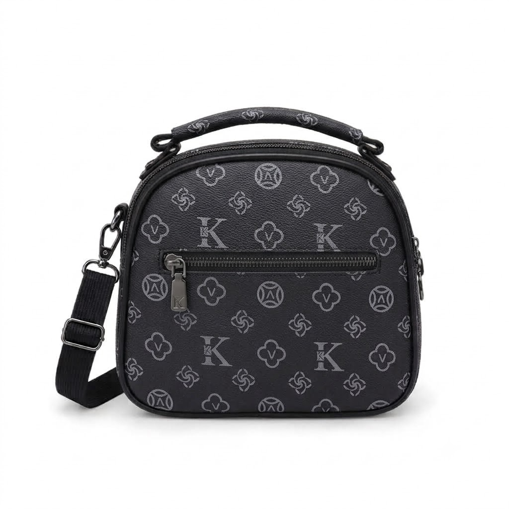 Women's Dome-Shaped Monogram Sling Bag -  8501 KB