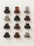 Unique Design Hair Claw Clips - 12 Pcs (C147)