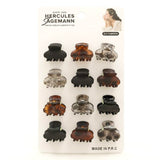 Unique Design Hair Claw Clips - 12 Pcs (C147)