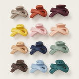Unique Design Hair Claw Clips - 12 Pcs (C148)