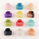Unique Design Hair Claw Clips - 12 Pcs (C150)