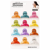 Unique Design Hair Claw Clips - 12 Pcs (C151)