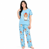 Women's Nightwear 3pcs Set Pajama - HXF:1136