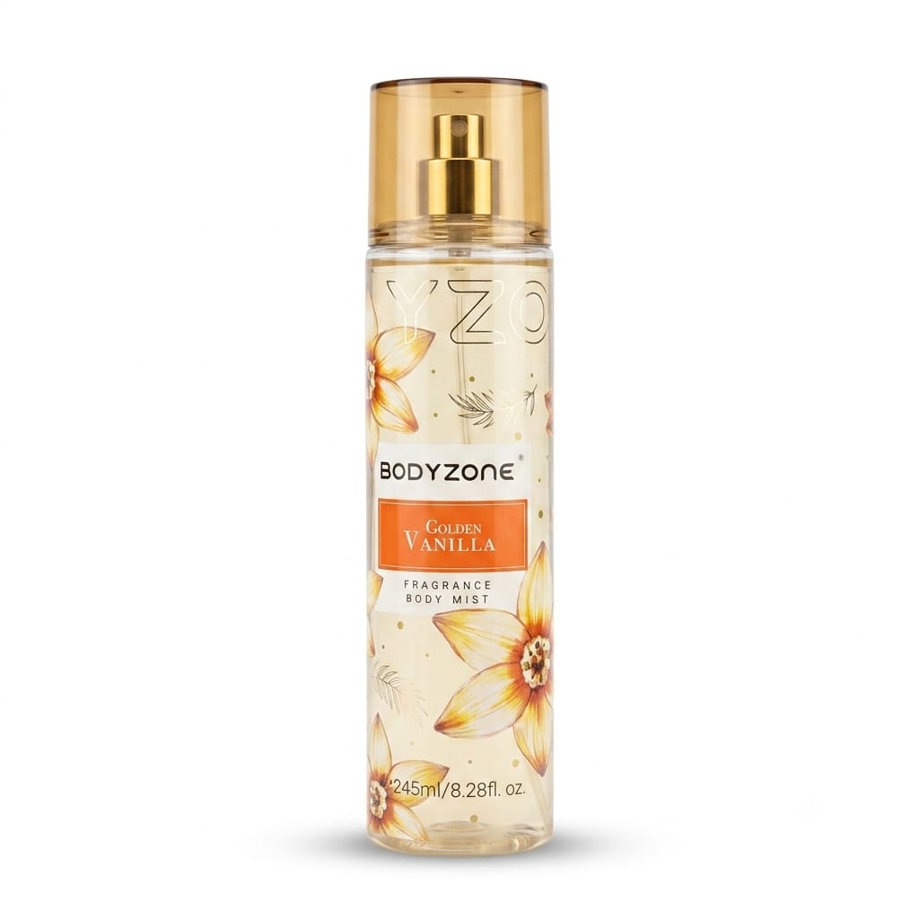Body Zone Golden Vanilla Fragrance Body Mist - 245ml