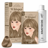 Kota Cosmetics Whisper Thailand Hair Color Light Ash Blonde - 100ml + 100ml