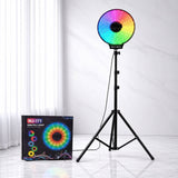 RGB Fill Light Ring Light with Mobile Holder - MJ-171