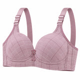 Women’s Stylish Checked Bra with Adjustable Straps - 2205