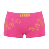 Women's Floral Design Breathable Boxer Briefs - 22049