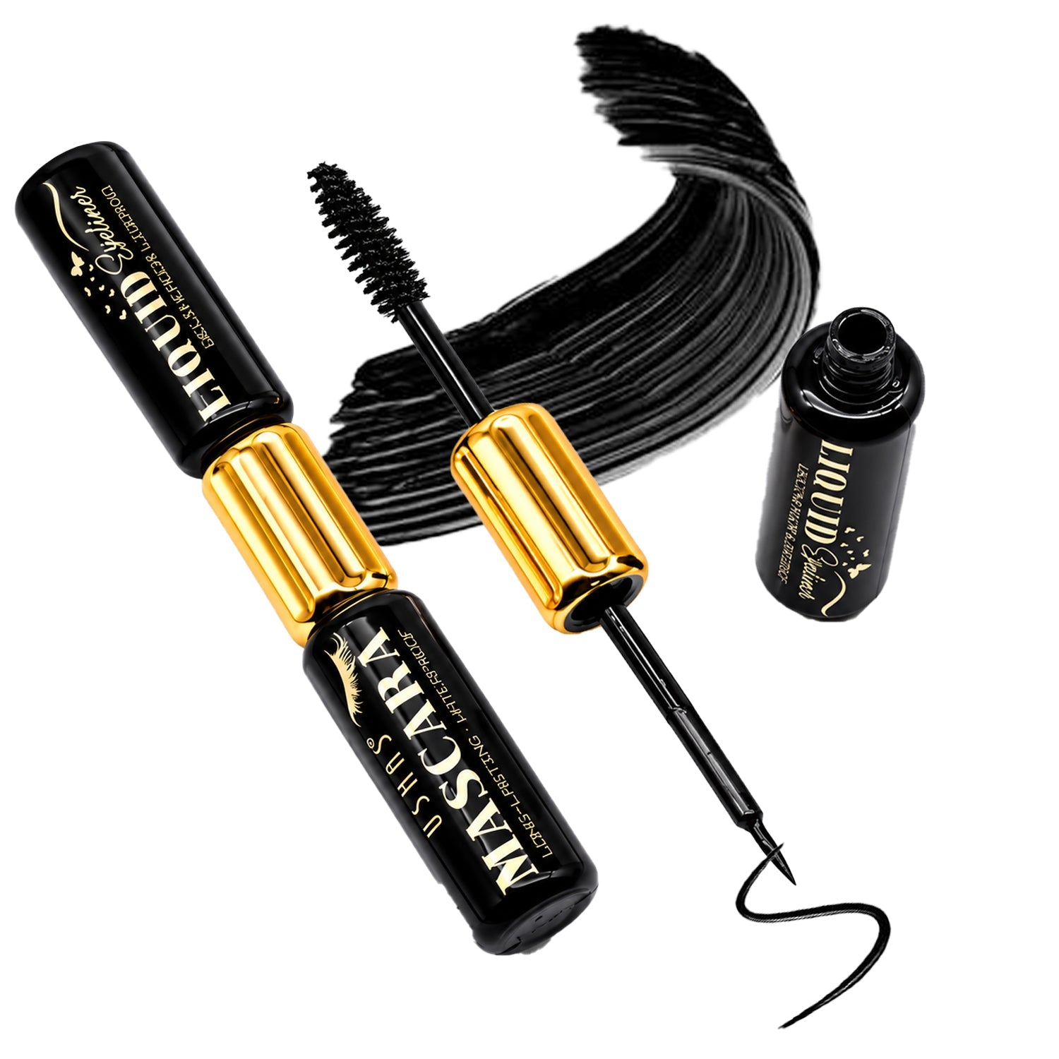 Ushas Mascara and Eyeliner Set - MA1081