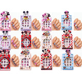 Mickey Mouse Nail Art Set For Kids 12 Pack - 6800
