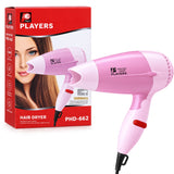 Players Compact Foldable Hair Dryer - PHD662