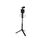 Professional Video Making Kit For Tripod, LED Light & Microphone Set - AY-49T