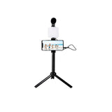 Professional Video Making Kit For Tripod, LED Light & Microphone Set - AY-49T