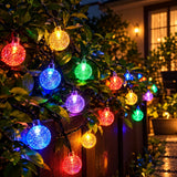 LED Dream Color Lights with Glitter Balls