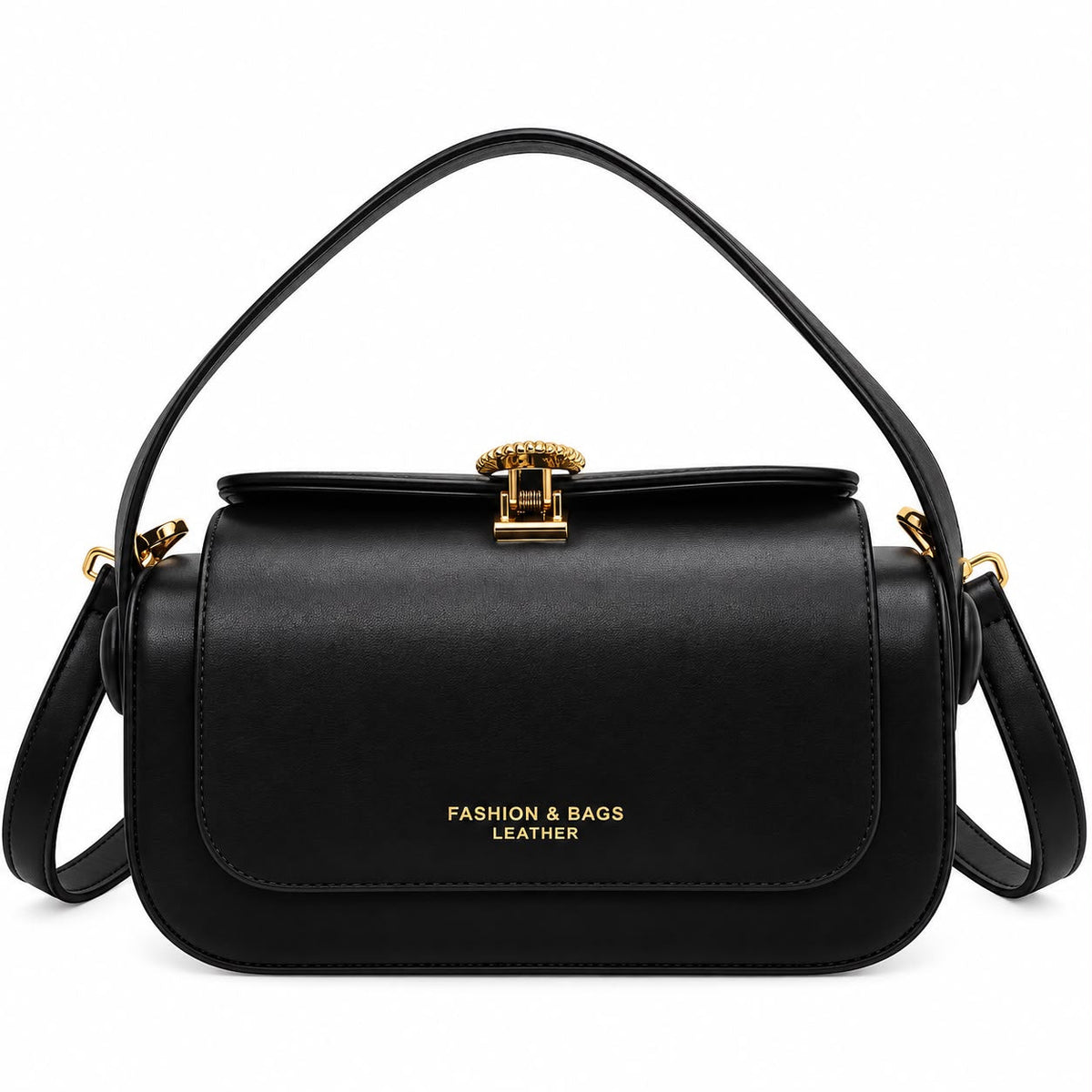 Elegant Shoulder Bag with Adjustable Crossbody Strap - 11023