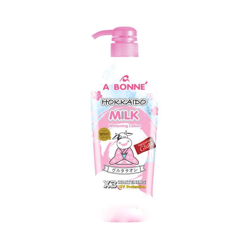 A Bonne Hokkaido Milk Whitening Lotion - 500ml - Pinoyhyper