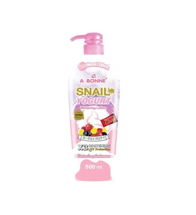 A Bonne Snail Yogurt Whitening Lotion - 500ml - Pinoyhyper