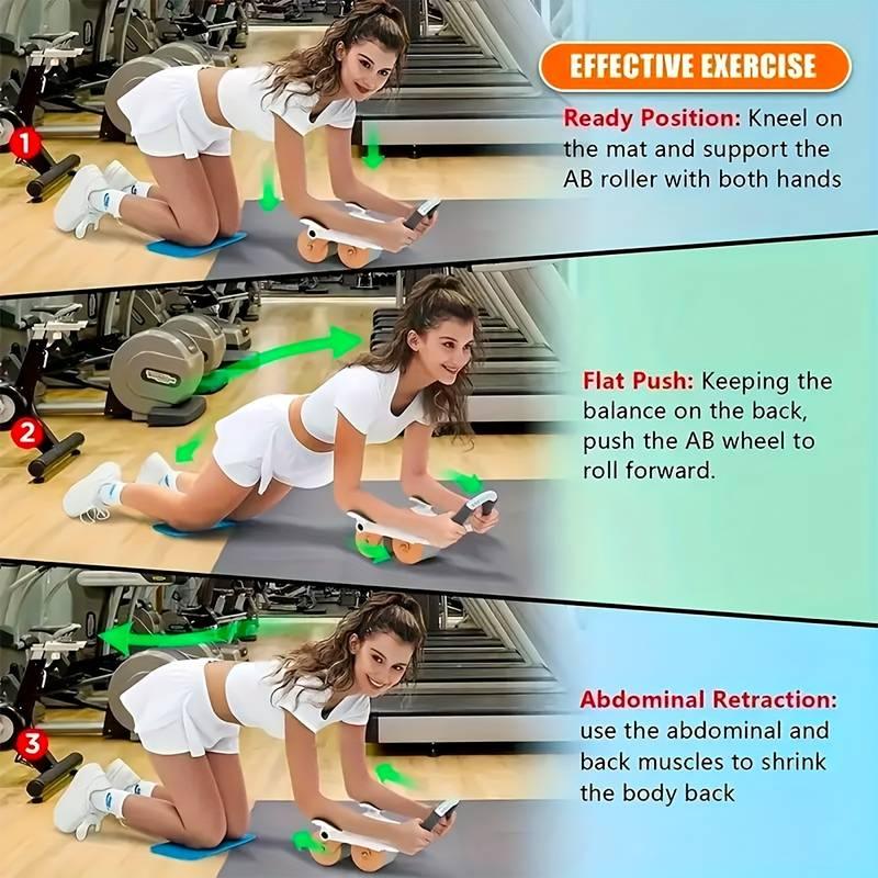 Abdominal Exercise Wheel, Fitness Equipment - Pinoyhyper