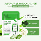 Aichun Beauty Aloe Vera & Salicylic Acid Facial Mask - 2pcs - Pinoyhyper