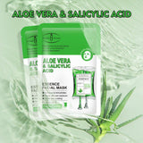 Aichun Beauty Aloe Vera & Salicylic Acid Facial Mask - 2pcs - Pinoyhyper