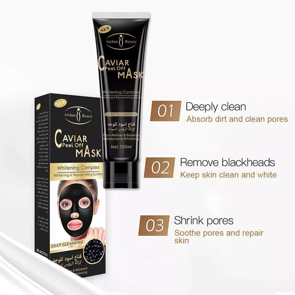 Aichun Beauty Caviar Purifying Peel Off Mask - 120ml - Pinoyhyper