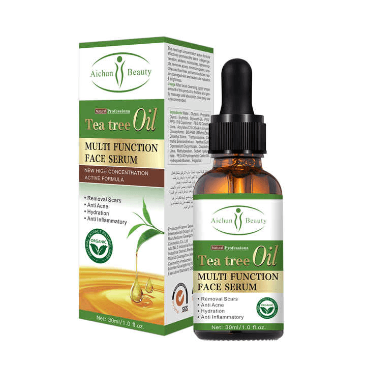 Aichun Beauty Moisturizing Whitening Tea Tree Oil Face Serum - 30ml - Pinoyhyper