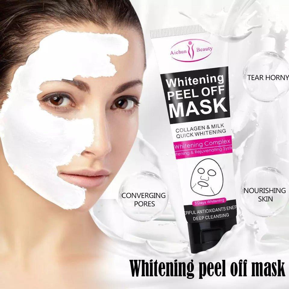 Aichun Beauty Whitening Collagen & Milk Peel Off Mask - 120ml - Pinoyhyper