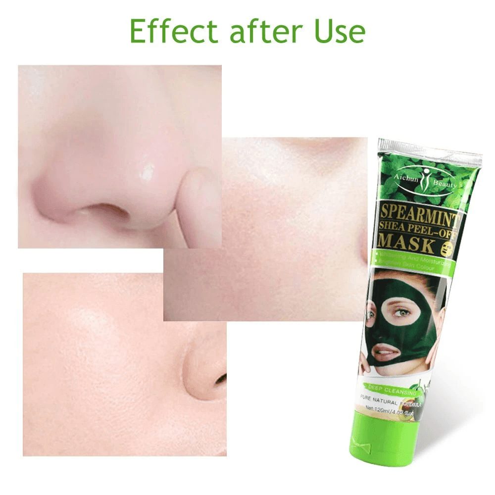 Aichun Spearmint Shea Peel-Off Mask- 120ml - Pinoyhyper