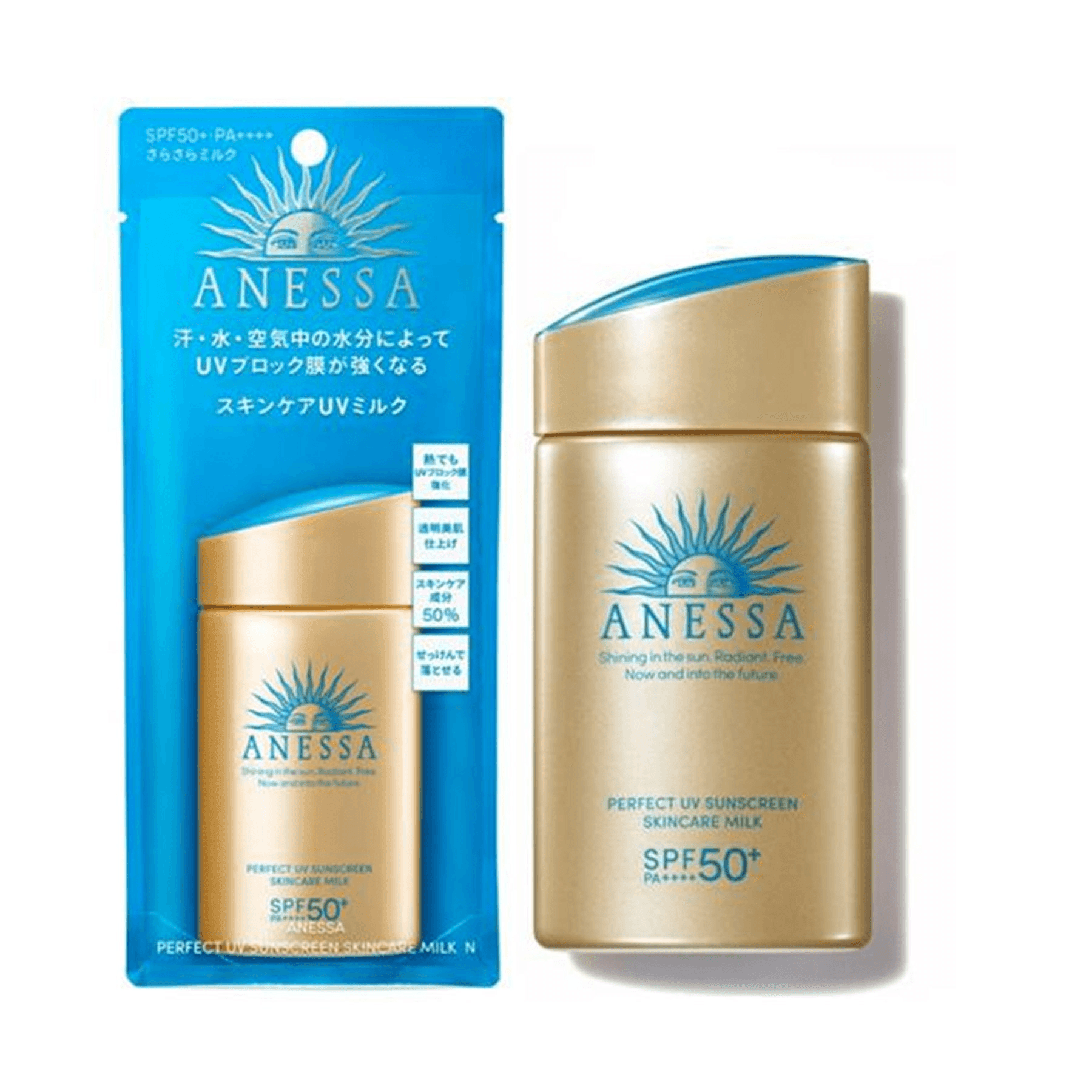 Anessa Perfect UV Sunscreen Skin Care Milk SPF 50+ PA++++ - 60ml - Pinoyhyper