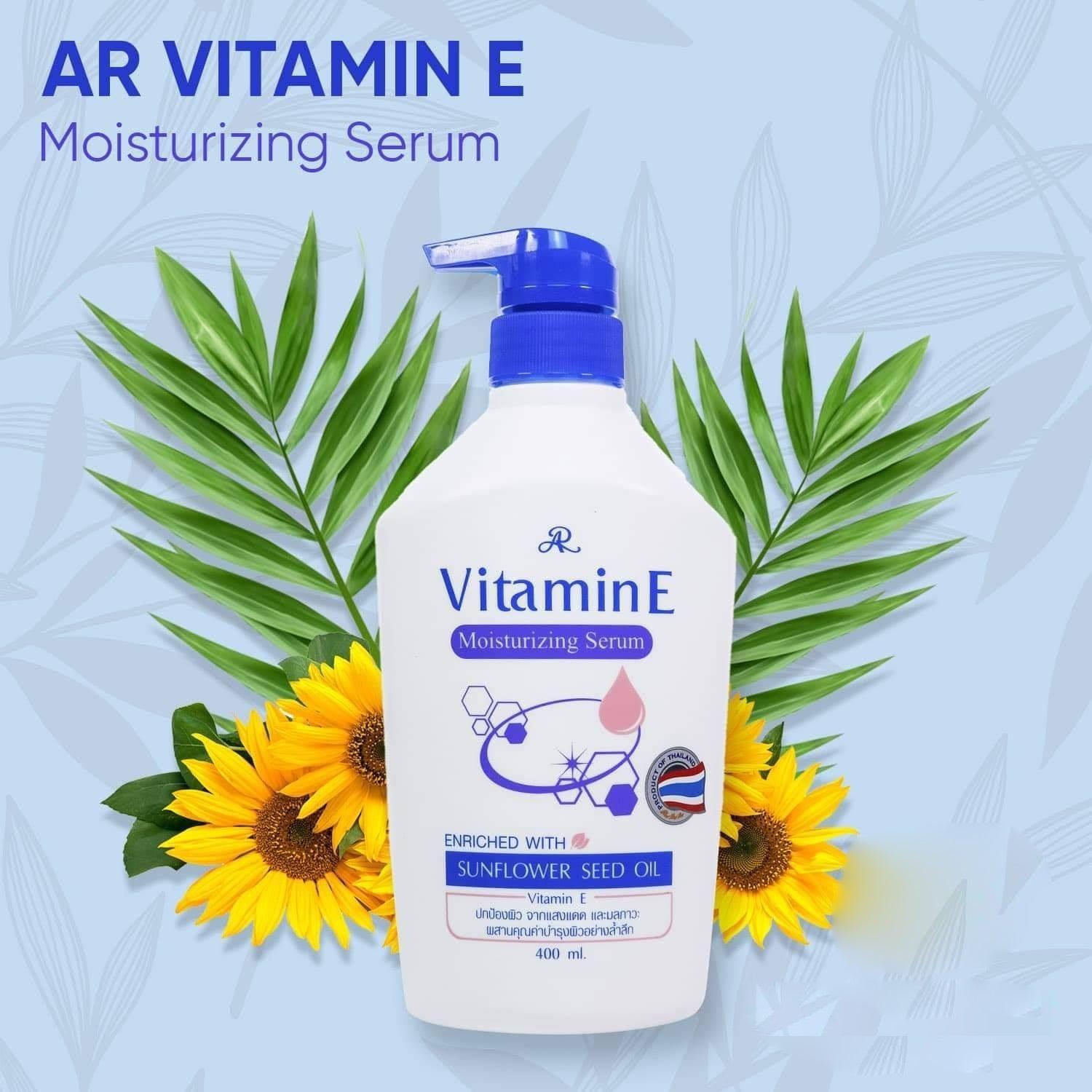 AR Vitamin E Moisturizing Serum Enriched With Sunflower Seed Oil - 400ml - Pinoyhyper