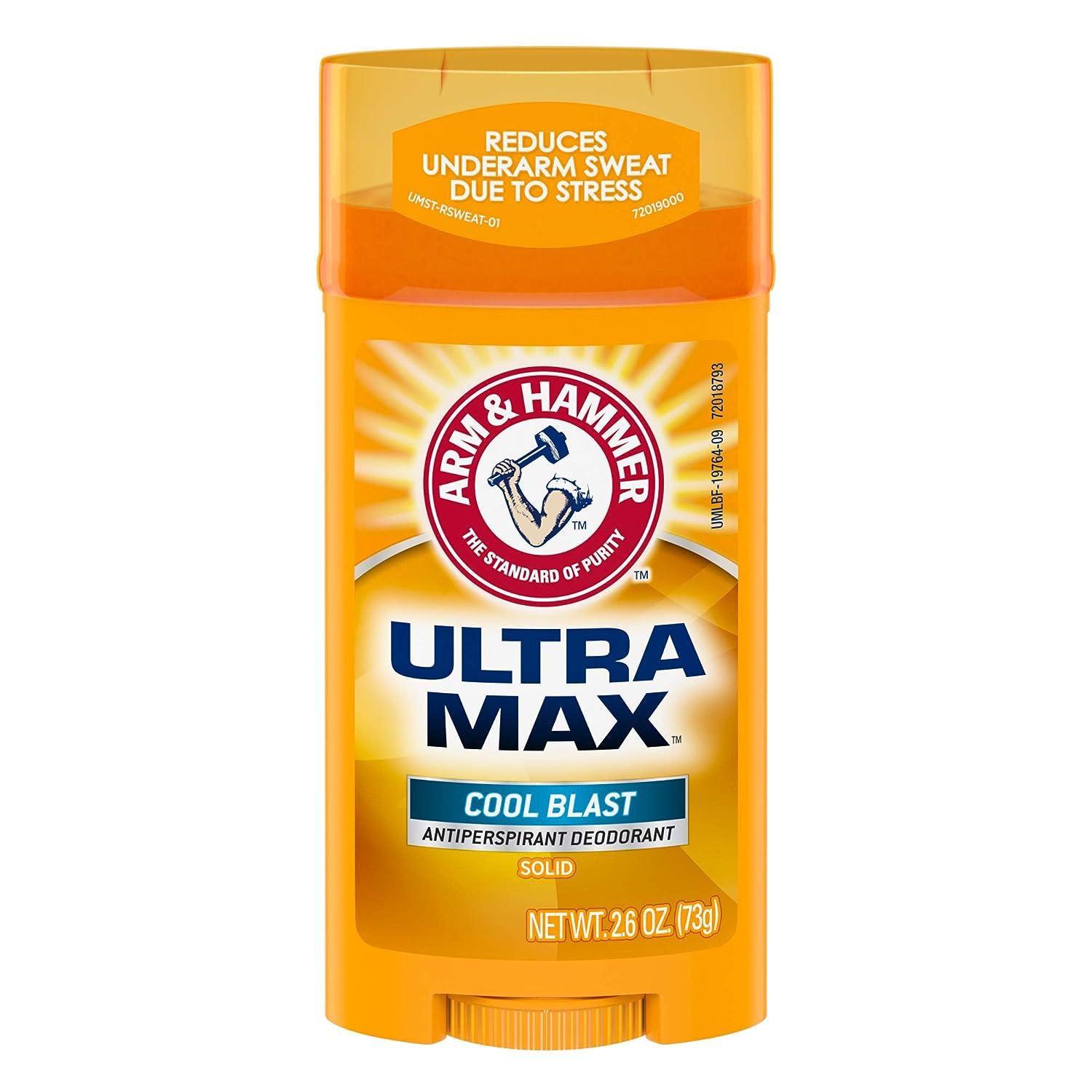 Arm & Hammer Ultra Max Solid Deodorant Cool Blast - 73g - Pinoyhyper