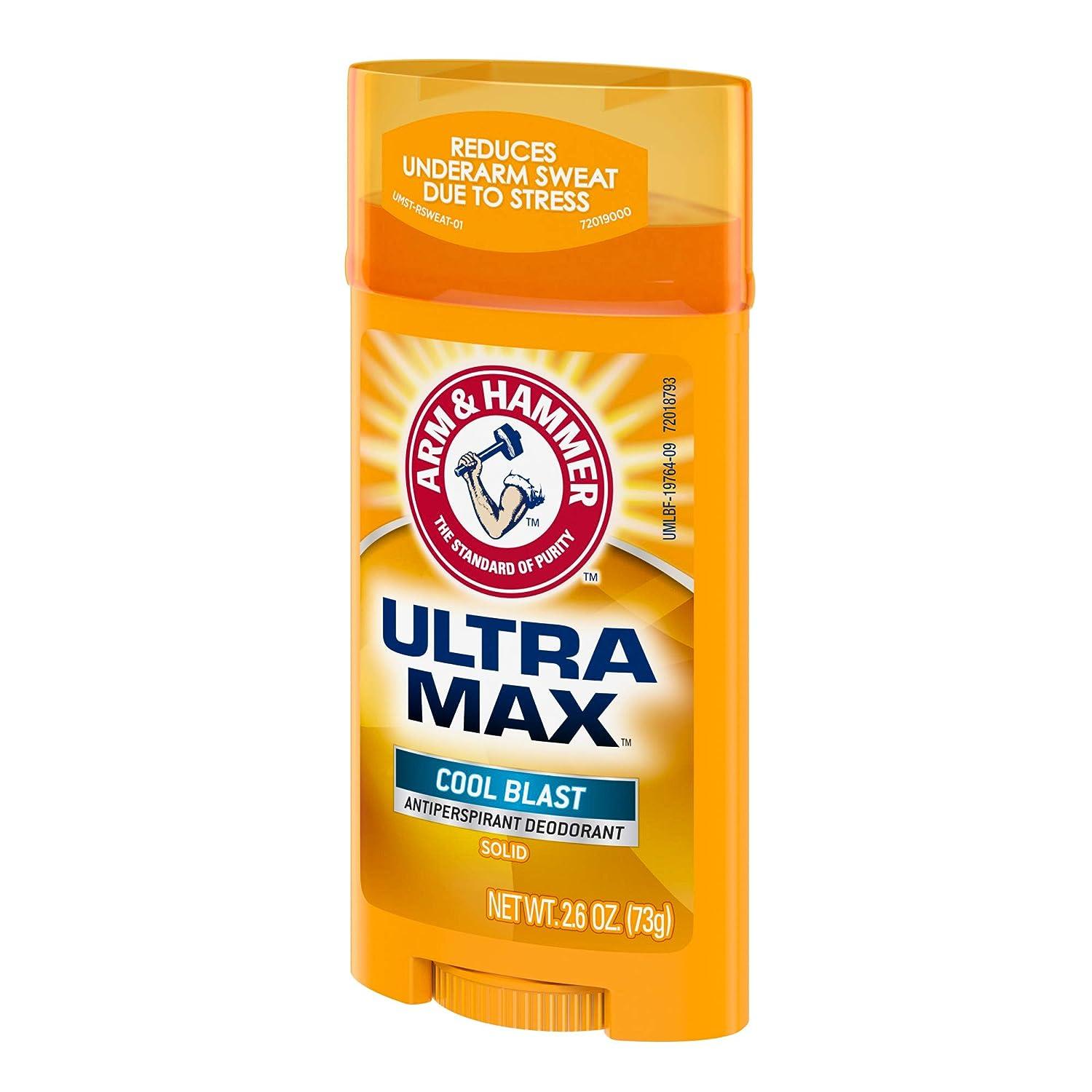 Arm & Hammer Ultra Max Solid Deodorant Cool Blast - 73g - Pinoyhyper