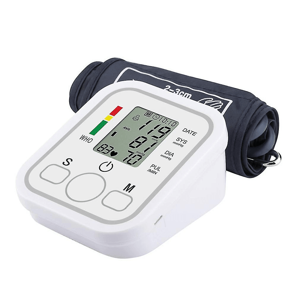 Automatic Digital Upper Arm Blood Pressure Monitor Meter Machine - Pinoyhyper