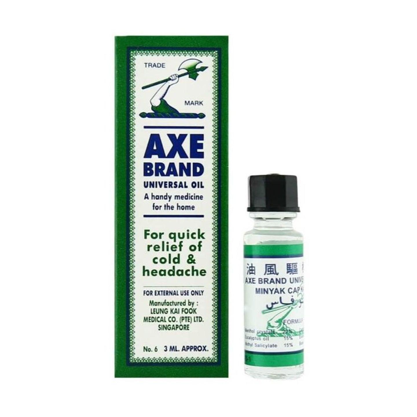 Axe Brand Universal Oil A Handy Medicine For The Home - 3ml - Pinoyhyper