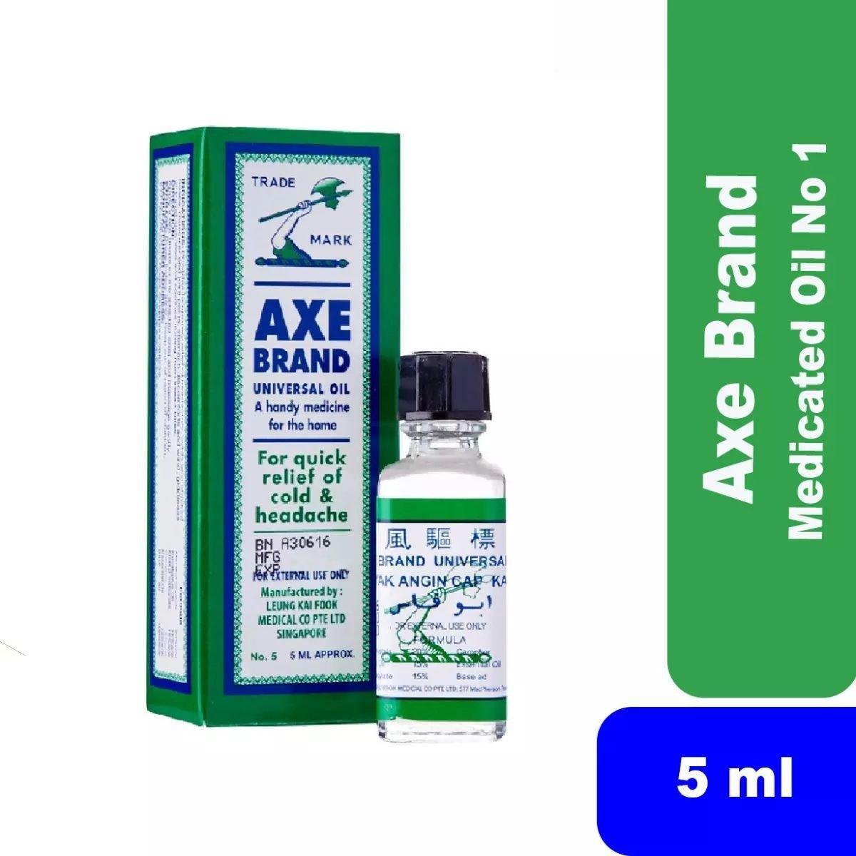 Axe Brand Universal Oil A Handy Medicine For The Home - 5ml - Pinoyhyper