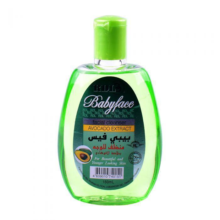 Babyface Facial Cleanser Avocado Extract 150ml - RDL - Pinoyhyper