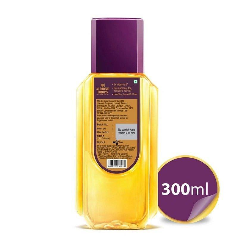 Bajaj Almond Drop Hair Oil - 300ml - Pinoyhyper