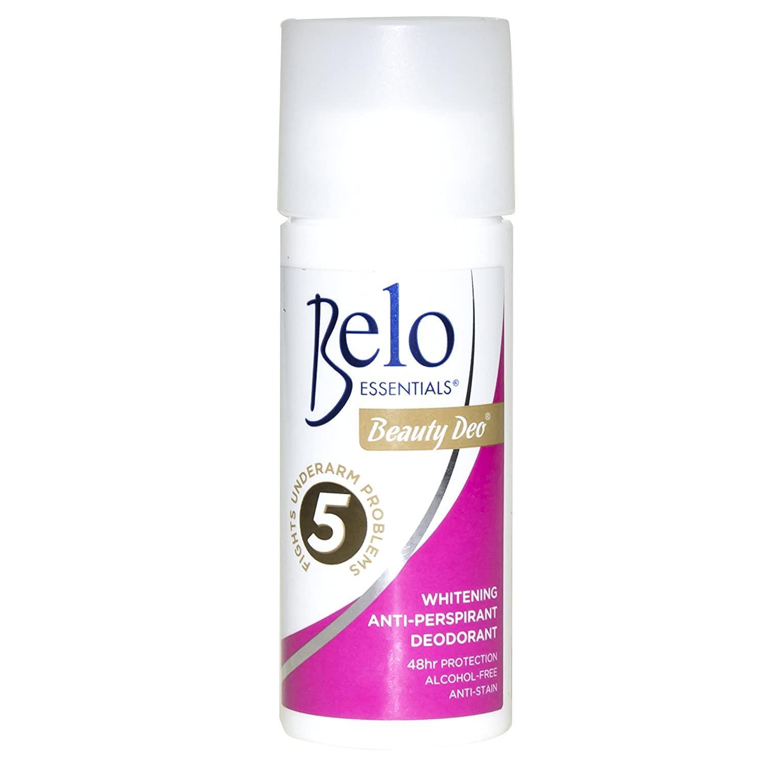 Belo Essentials Underarm Skin Whitening Anti Perspirant Deodorant - 40ml - Pinoyhyper