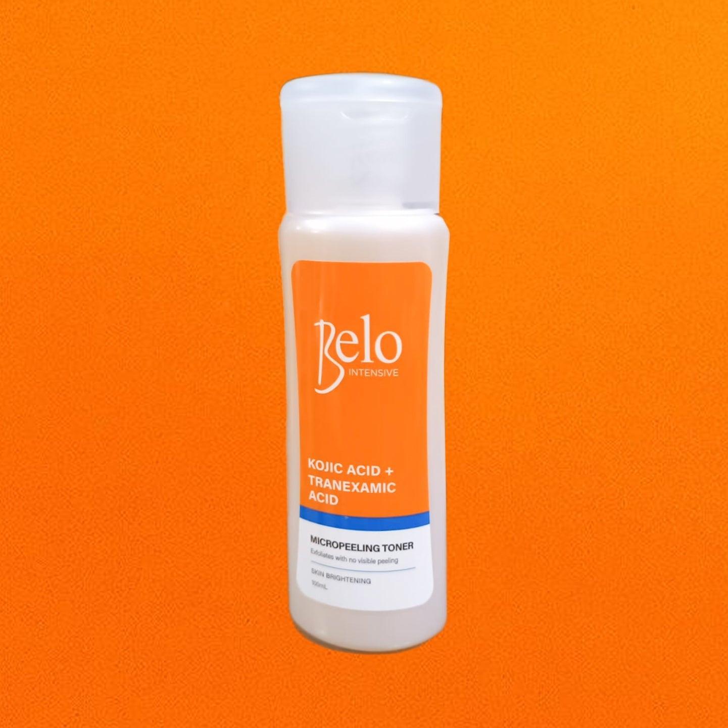 Belo Intensive Kojic Acid + Tranexamic Acid Micropeeling Toner - 100ml - Pinoyhyper