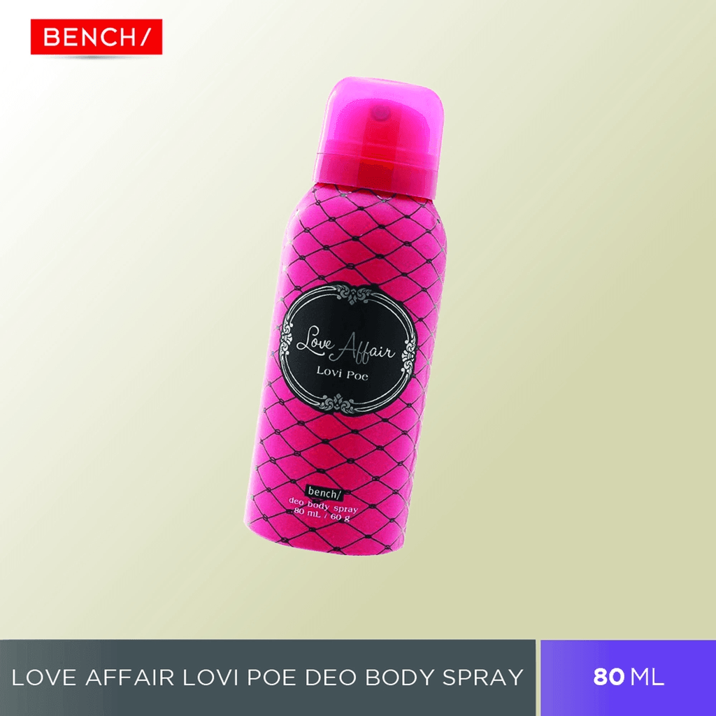 Bench Lovi Poe Love Affair Body Spray - 80ml - Pinoyhyper