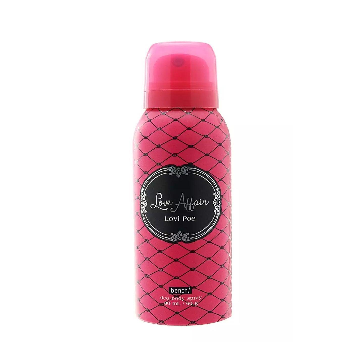 Bench Lovi Poe Love Affair Body Spray - 80ml - Pinoyhyper