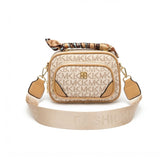 Monogram Wide-Strap Crossbody Bag - 500