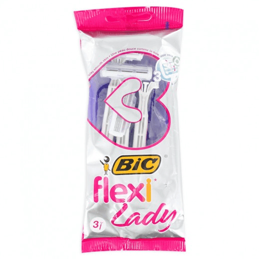 Bic Flexi Lady Disposable Razor - 3pcs - Pinoyhyper