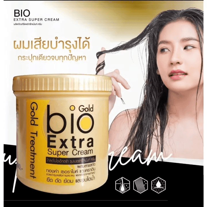 Bio Gold Extra Super Hair Treatment Cream - 390ml - Pinoyhyper