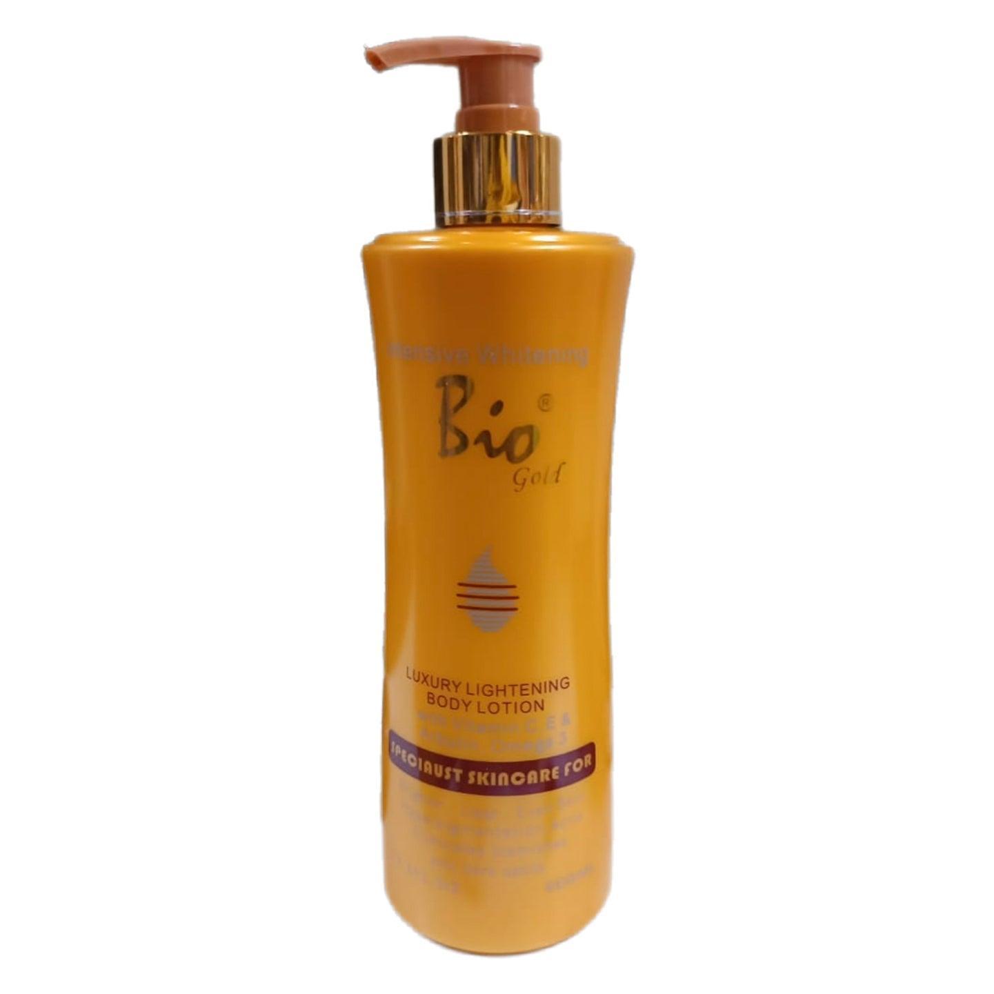 Bio Gold Luxury Lightening Body Lotion - 600ml - Pinoyhyper