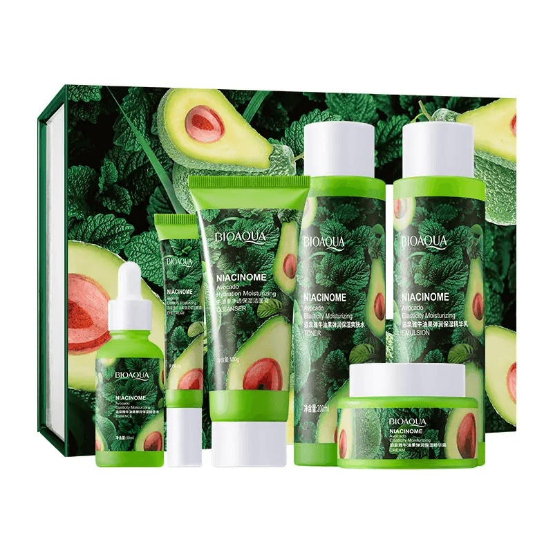 BIOAQUA Professional Natural Skin Care Avocado Face Skin Care Sets - Pinoyhyper