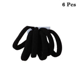 Black Rubber Bands - 6 Pcs - Pinoyhyper