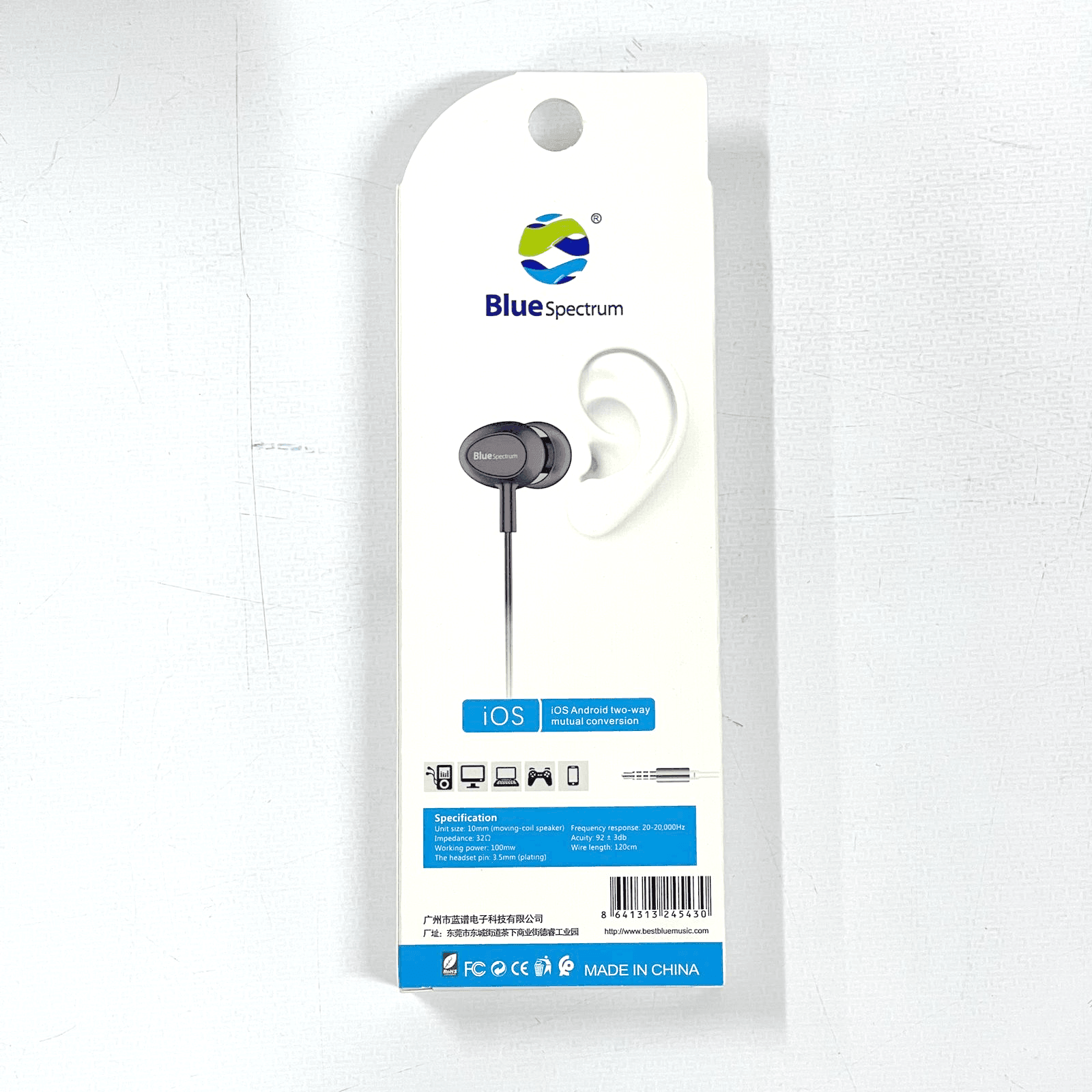 Blue Spectrum Stereo Headset M-5 - Pinoyhyper