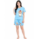 Women's Nightwear 3pcs Set Pajama - HXF:1136