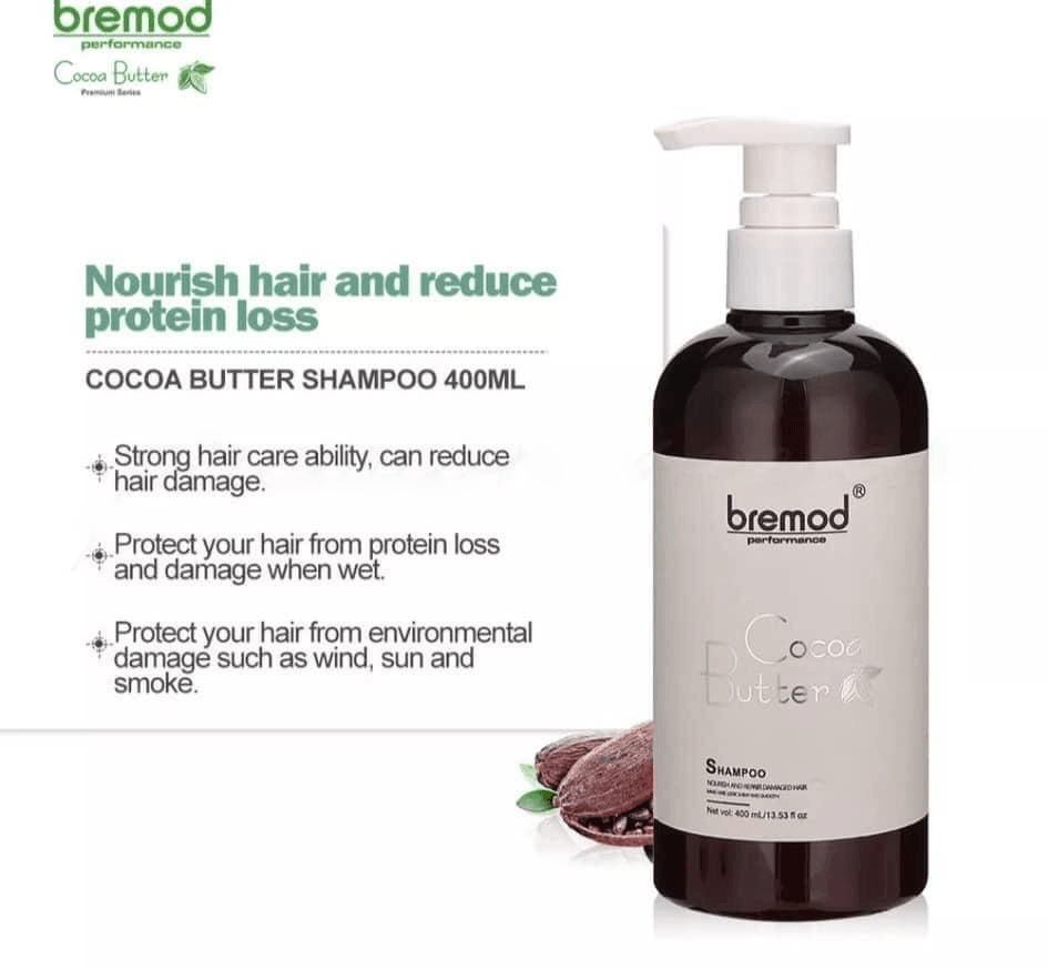 Bremod Cocoa Butter Shampoo - 400ml - Pinoyhyper